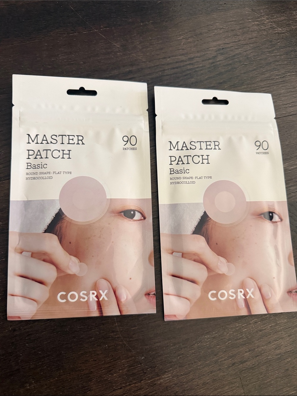 COS Clear Hydrocolloid Pimple Patches - Light Pink